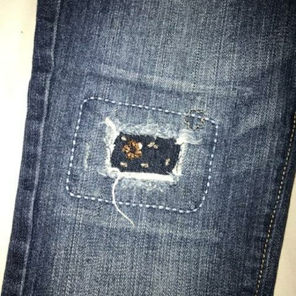 Girls Old Navy Jean Capris Size 10 - Picture 3 of 4